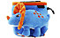 yy vertical Triceratops - Magnesiumbeutel , Blue/Orange