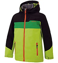 Ziener Afuro - giacca da sci - bambino, Lime Green